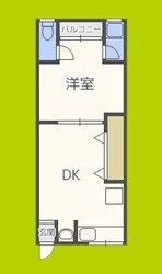 松栄ハイツの物件間取画像